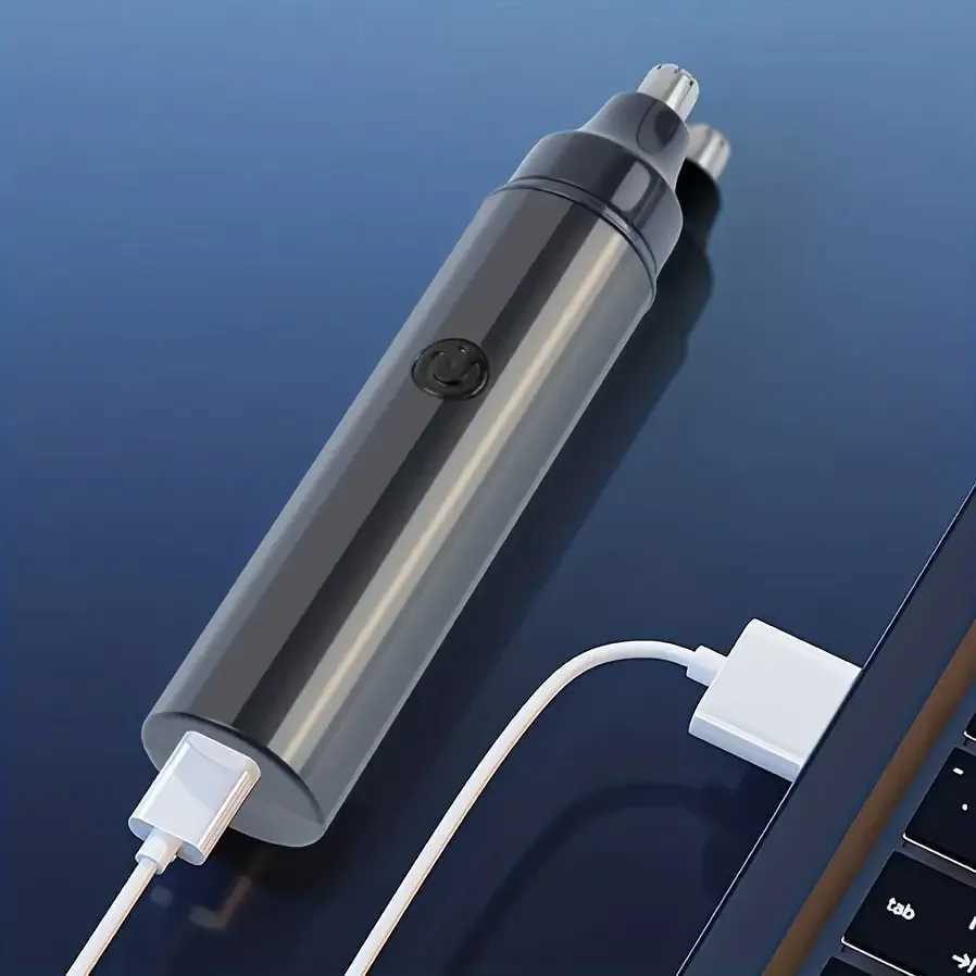 Rechargeable Nose Hair trimmer and Facial Hair remover for Men Nose Hair Shaver for nasal clearance portable grooming tool for M251030
