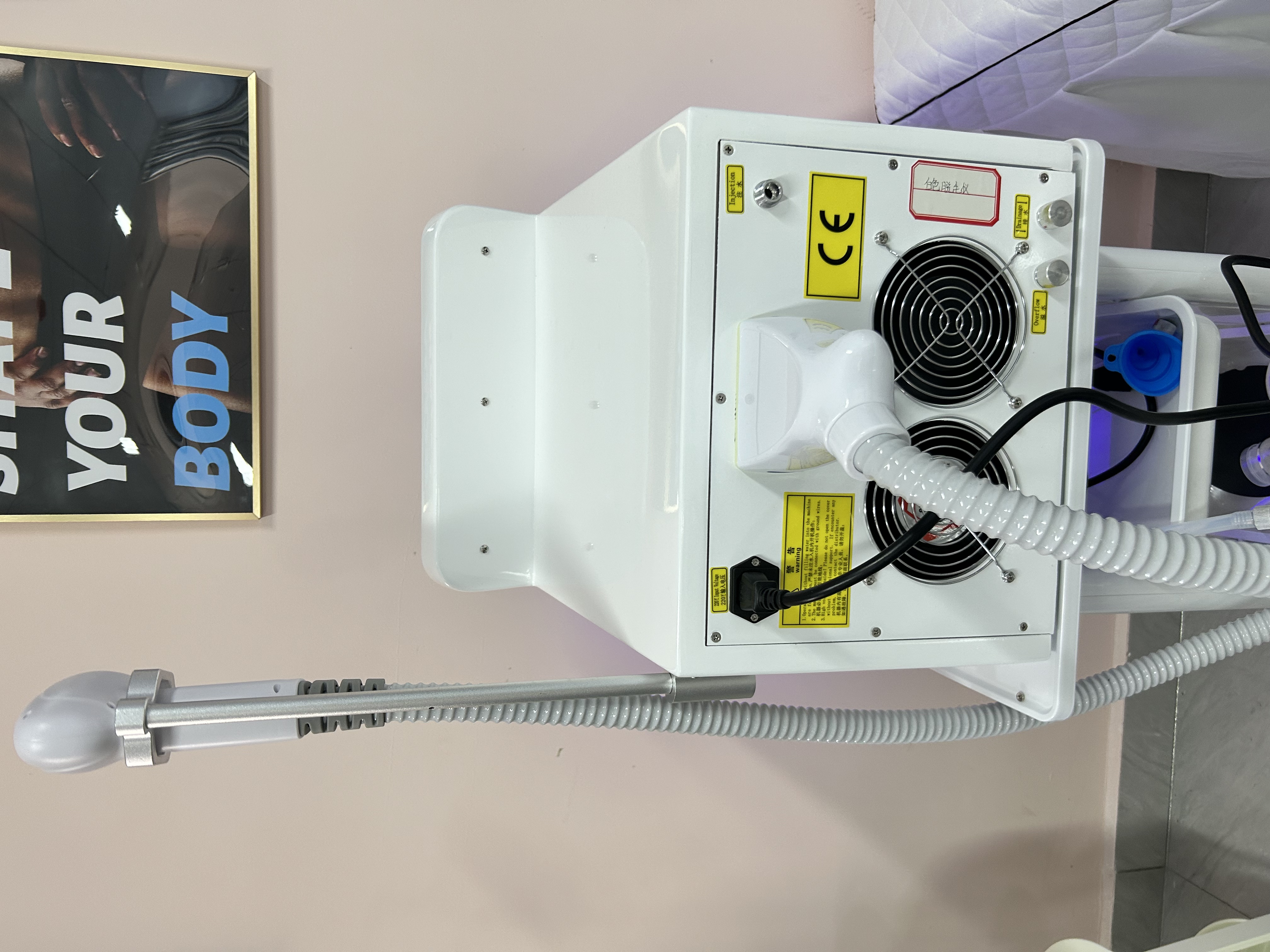 Advanced Diode Laser Hair Removal Machine With Cooling Technology Permanent Painless Hair Removal Device For Beauty Salon Clinics