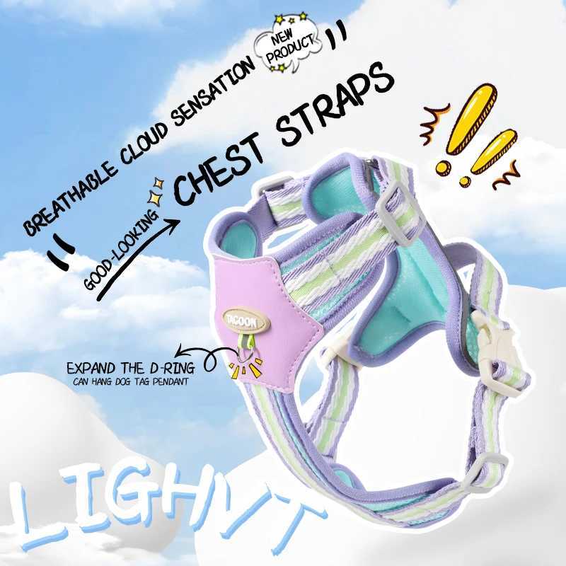 Small Dog Harness NoPull Adjustable Vest Reflective Breathable Lightweight Pet Chest Harness Comfort for PuppiesDaily Walks T J251129