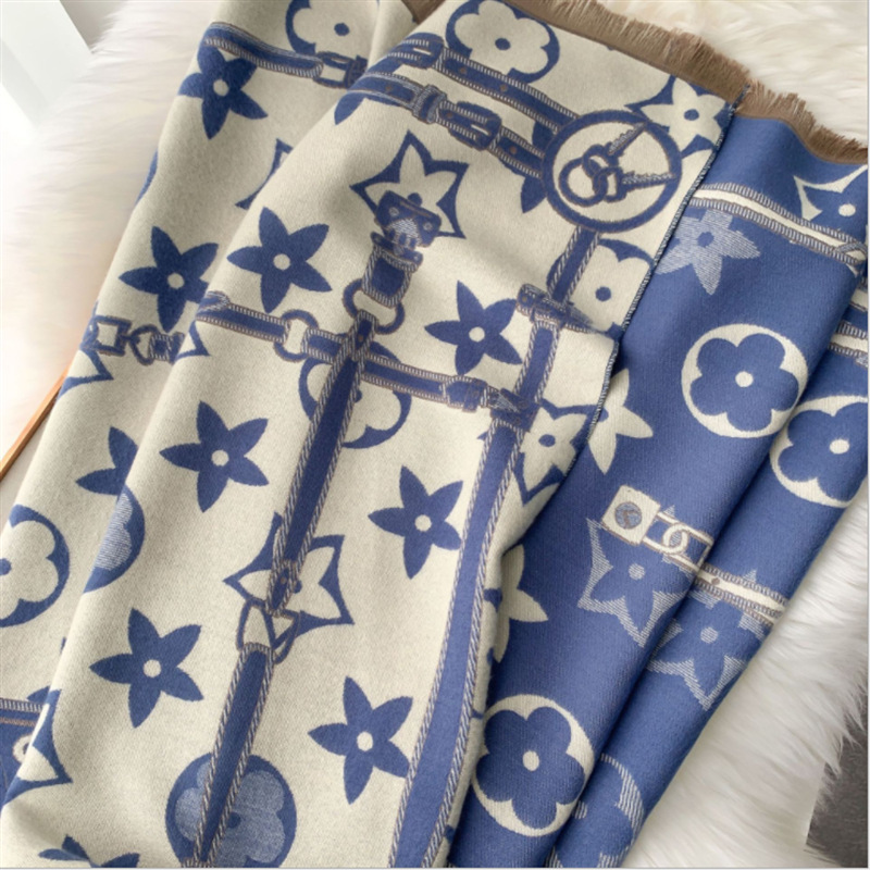 Designer free shipping scarves 2025 High-Quality medium to long thick scarf fashionable and warm imitation cashmere scarf effective