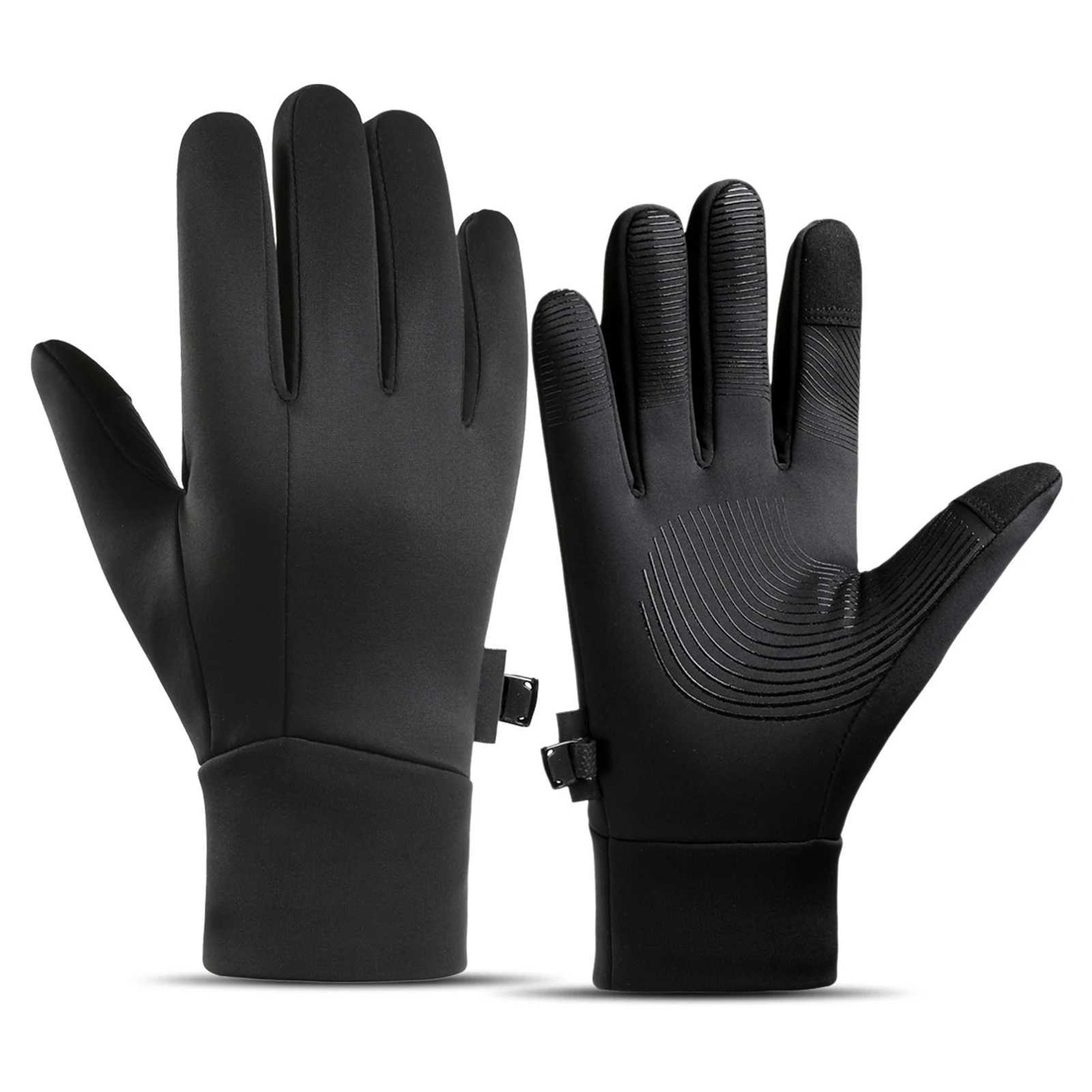 Mountain running gloves Mens Winter Touchscreen Gloves Warm Anti Slip Windproof Rainproof Riding Sports Gloves J251029