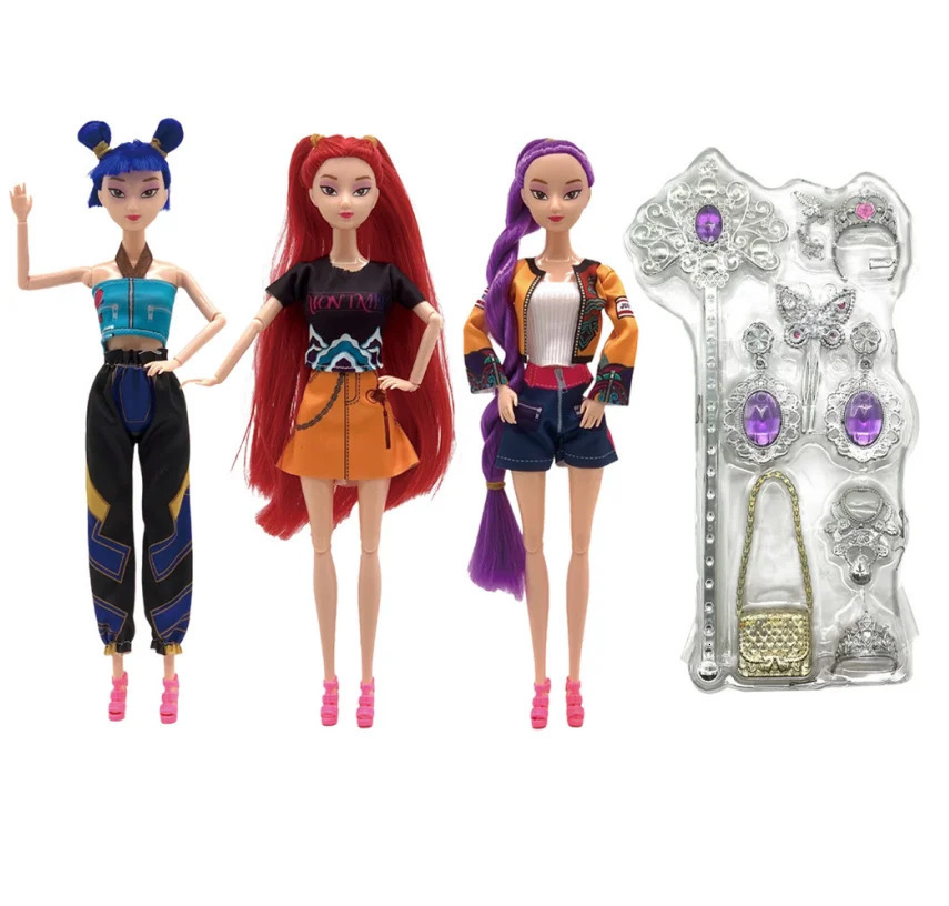 KPop Devil Hunter Character Figurine Demon Hunters Action Figure DollToy Rumi Mira Zoey Sussy Bjd Dolls for Fans Gifts 251029