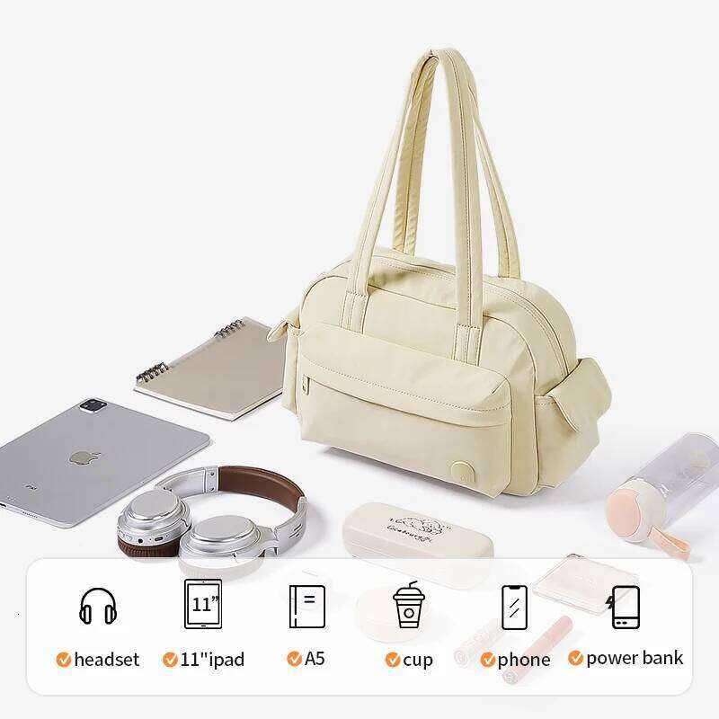 I Women Boston Commuting Office Underarm Original Brand Design Handbags For College Student Shoulder Bag
