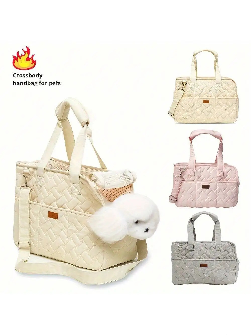 Pet cat dog tote bag no escape portable multifunctional large capacity breathable horizontal bag portable soft bag zwq 251030