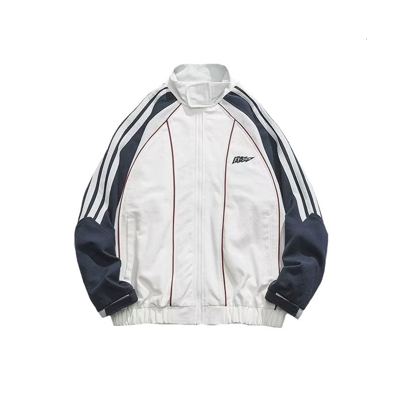 Spring And Autumn American Retro Baseball Jacket Trendy Designer Jacket Brand College Style Unisex Casual Jacket Men High Street Loose Couple Jacket C