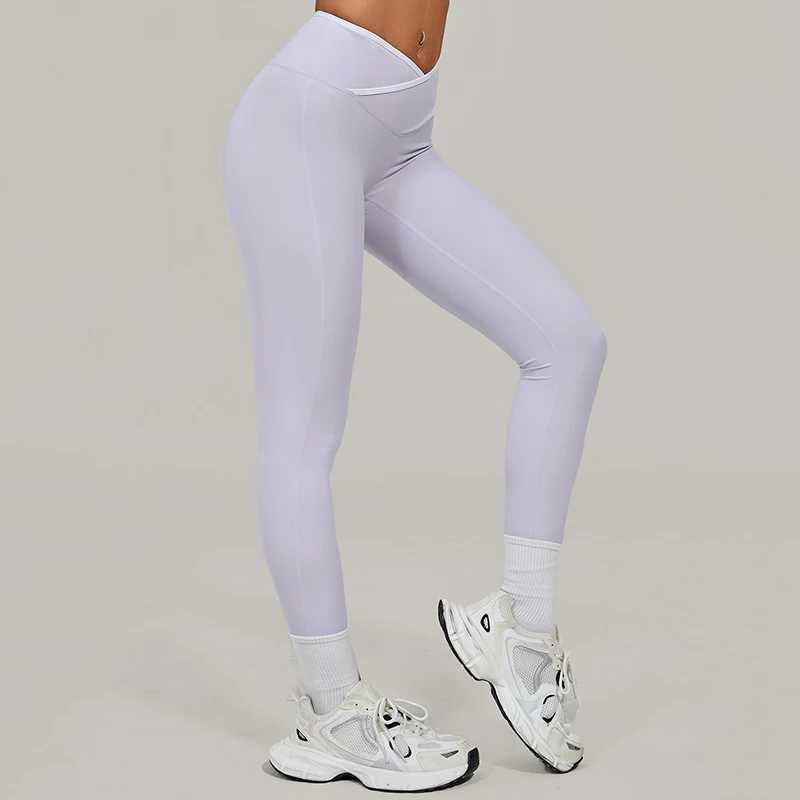 Ctenkevet Women QuickDry Fitness Pants Female Autumn Crossed Waist Pocket Yoga Pants Pilates Gym Running Workout Leggings Woman J2510301