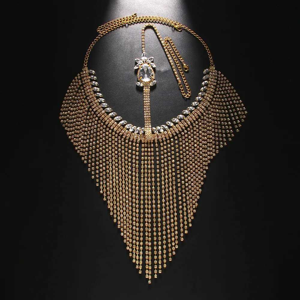 Fashion Crystal Face Chain Tassel Mask for Women Headwear Veil New Masquerade Dance Party Costume Sexy Face Accessories JewelryW251029