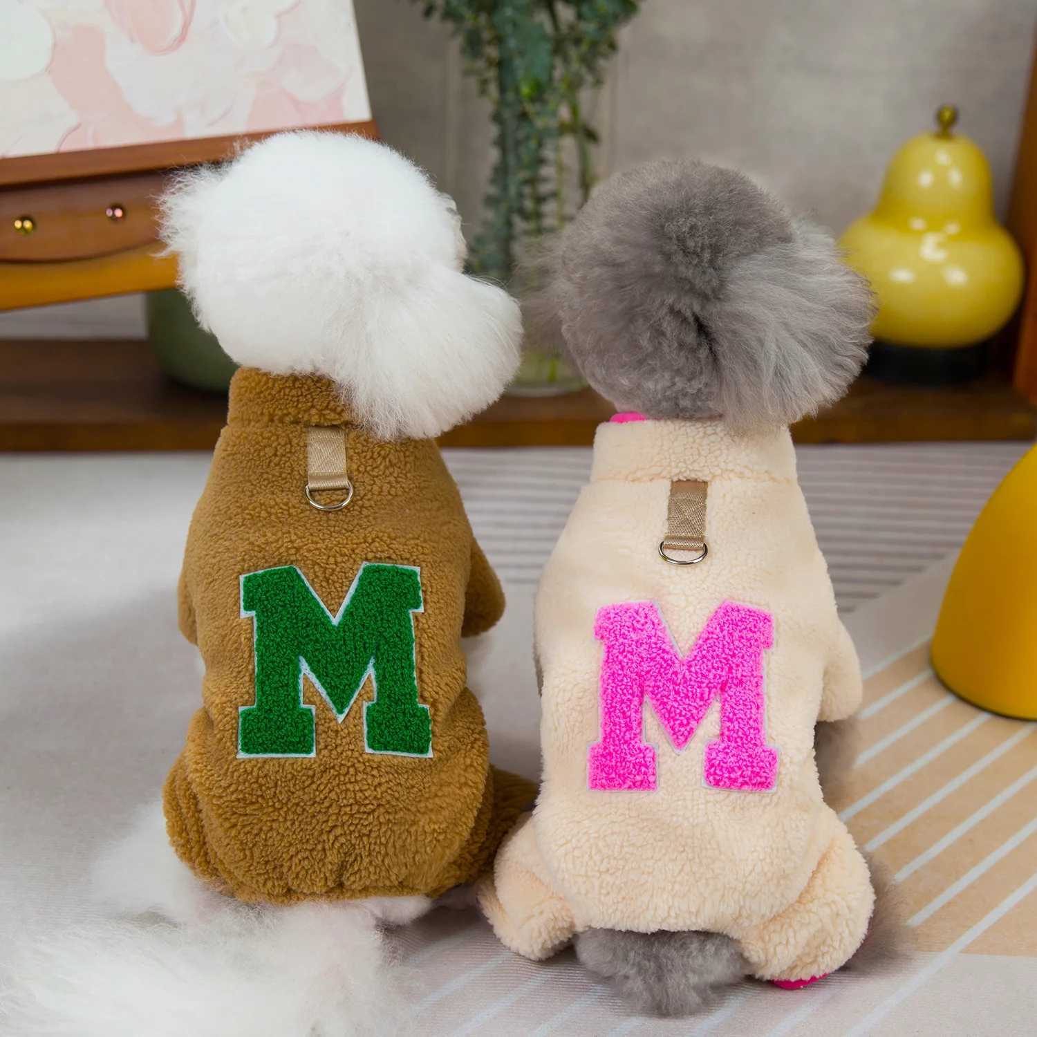 Thermal Velvet Dog Pajamas Winter Small Dog Jumpsuit Puppy Cat Nightshirt Onesies Chihuahua Yorkie Poodle Boy Dog Clothes C251030