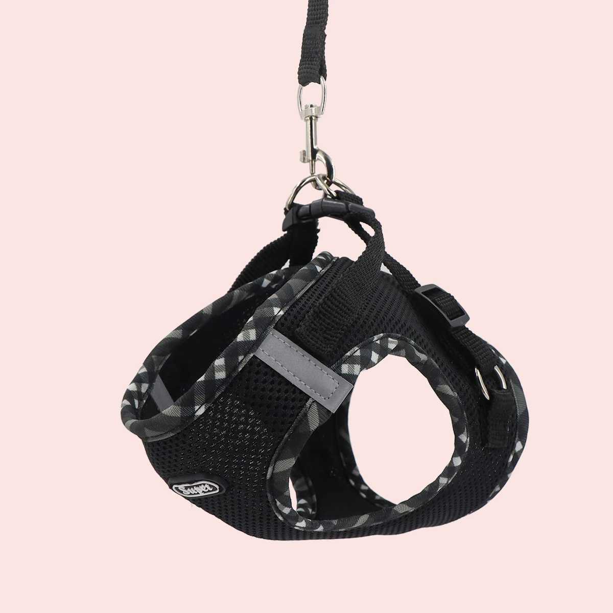 1pc Dog Harness AntiPull Pet Harness Adjustable Easy to Control Suitable for Small Medium Dogs J251129
