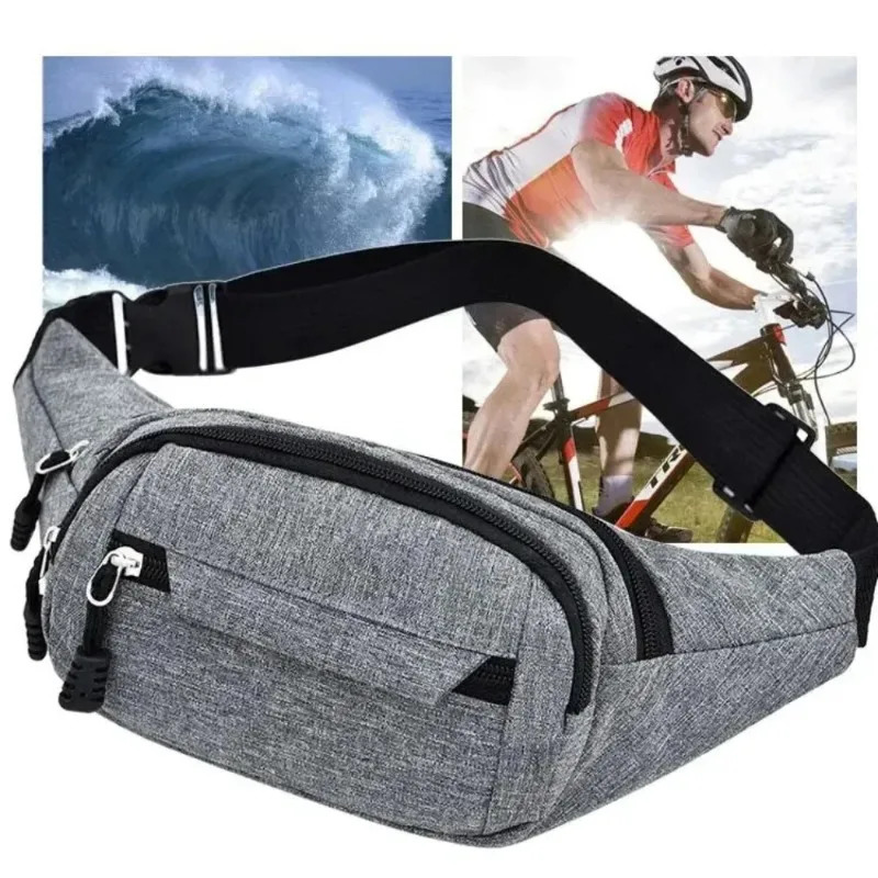 Fanny Pack Sports Festival Workout Traveling Running Large Crossbody Casual HandsFree Wallets Waist Pack Phone Bag 251021