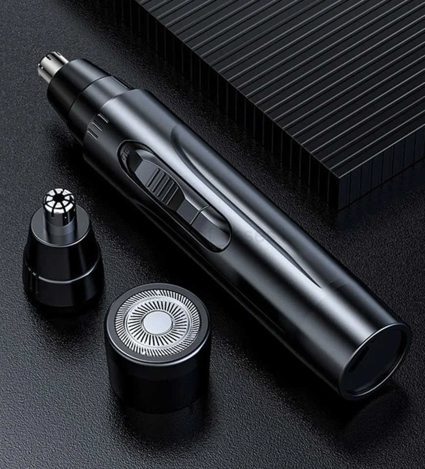 Black Electric Nose Hair Trimmer Ear and Nose Hair Trimmer Professional Painless Nose Hair Trimmer for Men And Women Z251030