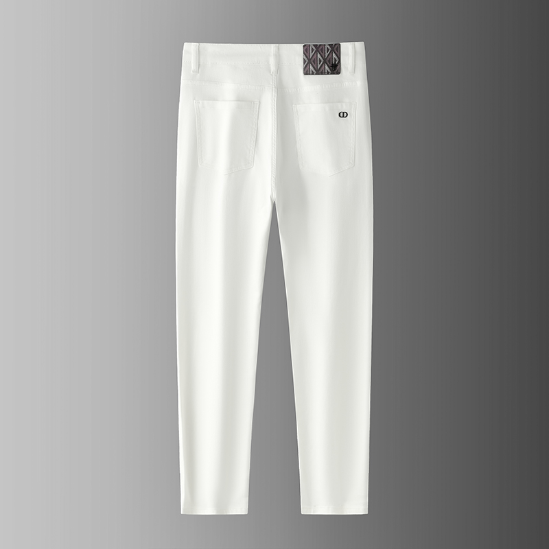 Fitted Straight-Leg Fashion Jeans in Two Colors Available 503