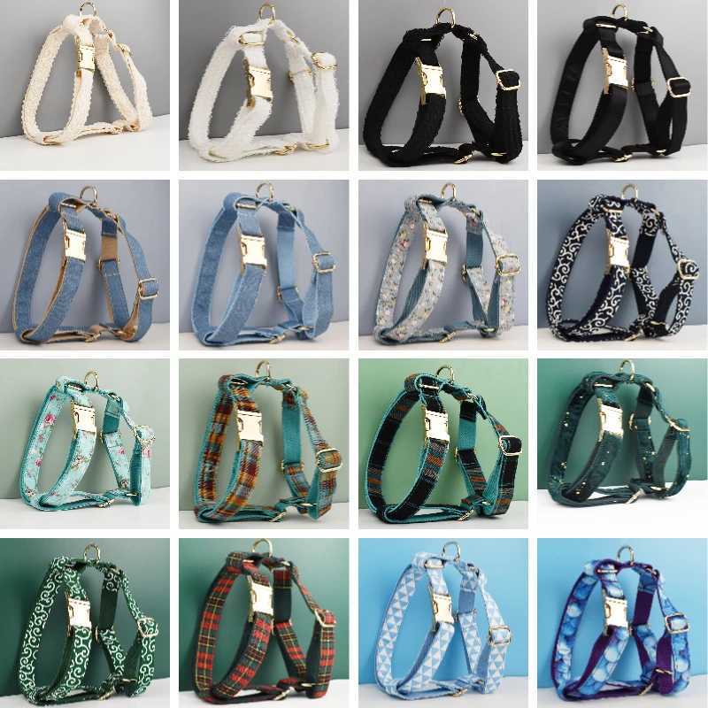 High uality Heavy Duty Dog Harness MetalDog Harness Leash DIY J251129
