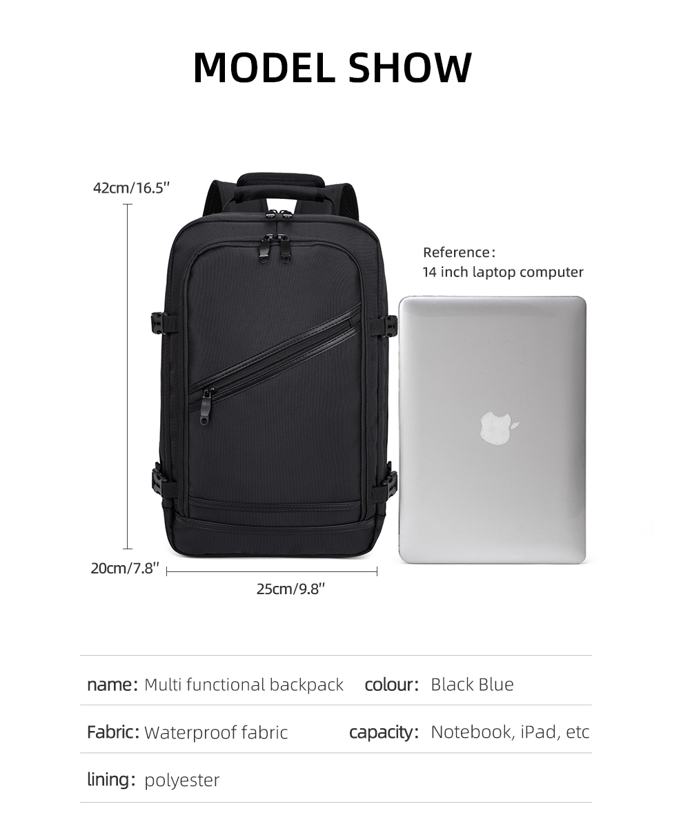clearance backpack large capacity waterproof laptop multifunctional casual travel multilayer lightweight school bag wholesale