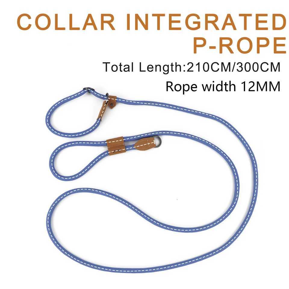 210CM300CM Dog Leash Multifunctional adjustable Pshape Chain Traction Rope Leads for Running Walking Free hands free leashes C251031