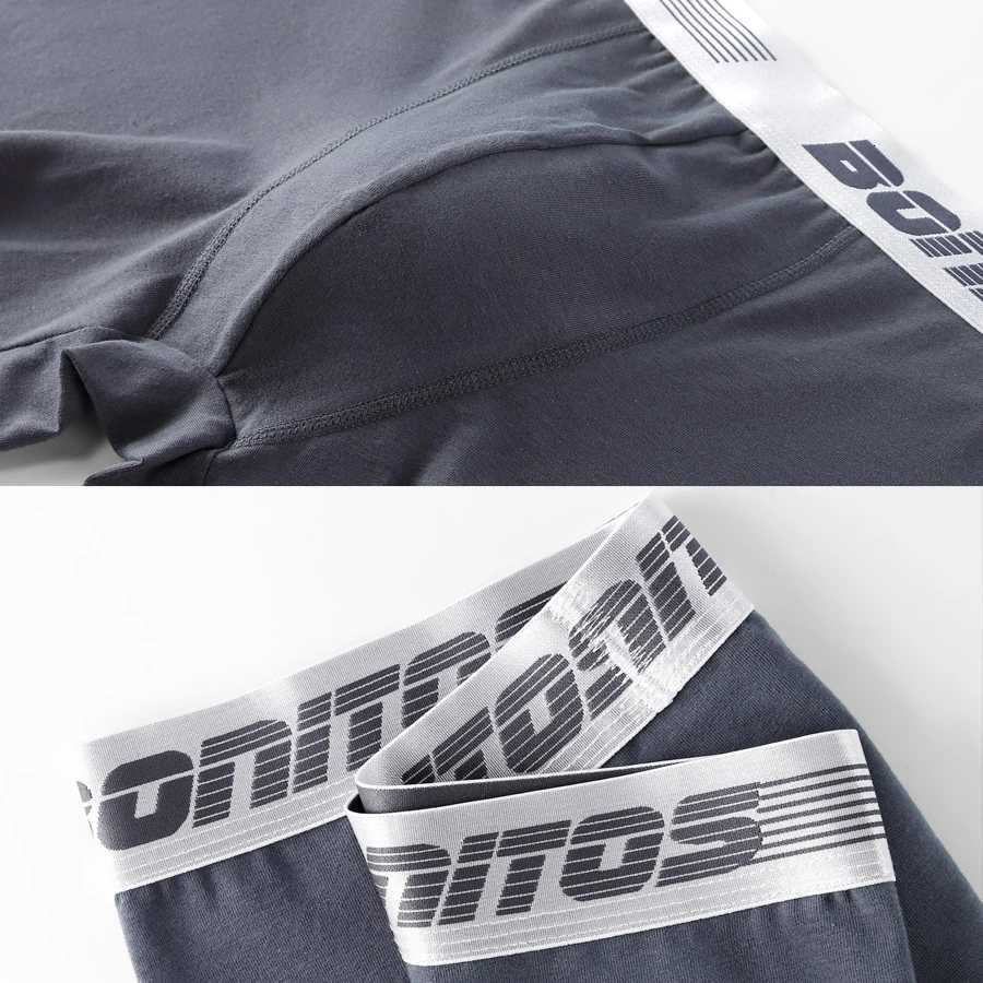 5pcs Mens Underpants Cotton Boxer Briefs Classic Men Panties BONITOS Letter Elastic Waistband Boxers Underwear For Man ShortsT251031