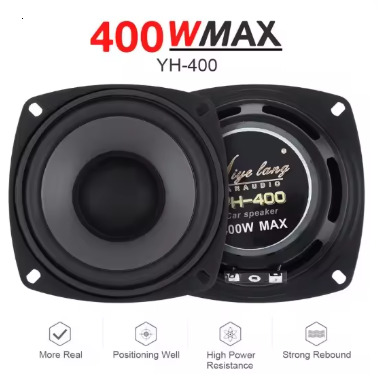 400W 500W 600W Car Coaxial Speaker HiFi Automotive Audio Full Range Frequency Subwoofer Enhanced Car Stereo Sound Dropshipping