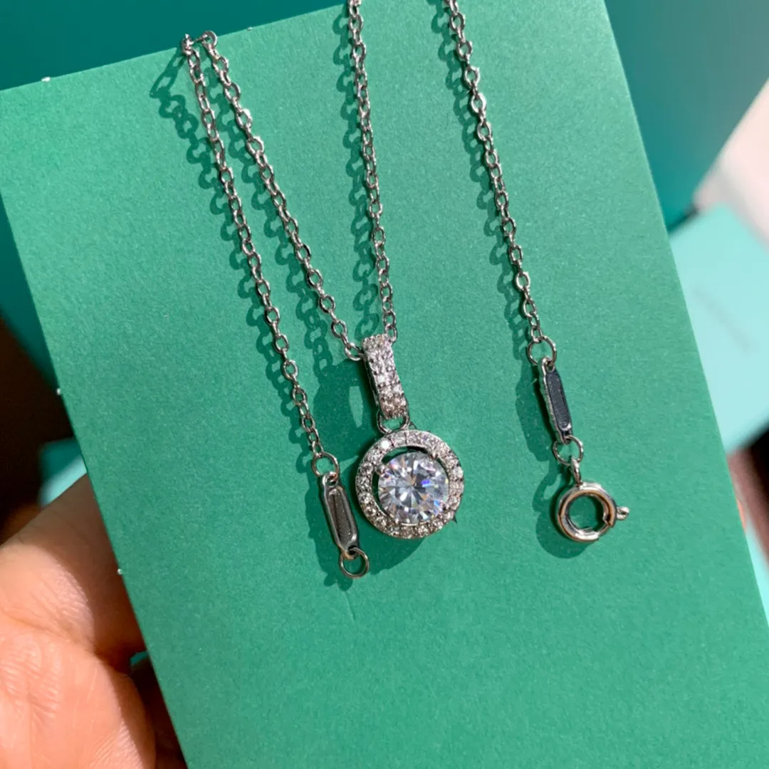 necklace designer necklace luxury necklaces Women high quality diamond pendants stainless steel chain plated choker necklace designer jewelry very good