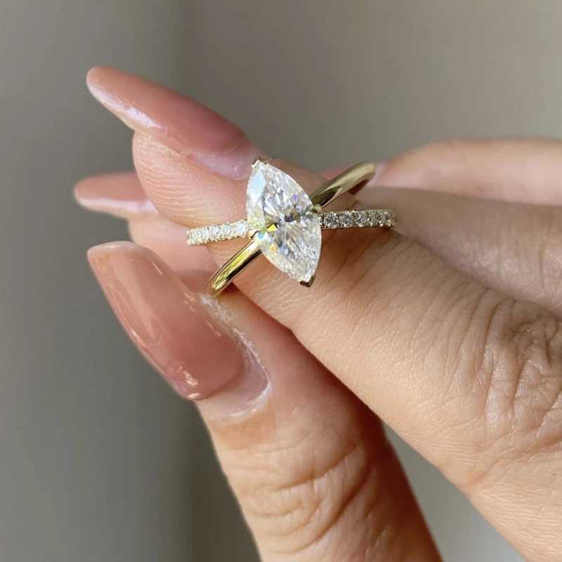 Fashionable temperament inlaid with horse eye zircon niche design versatile and exquisite personalized index finger ringXJ251031