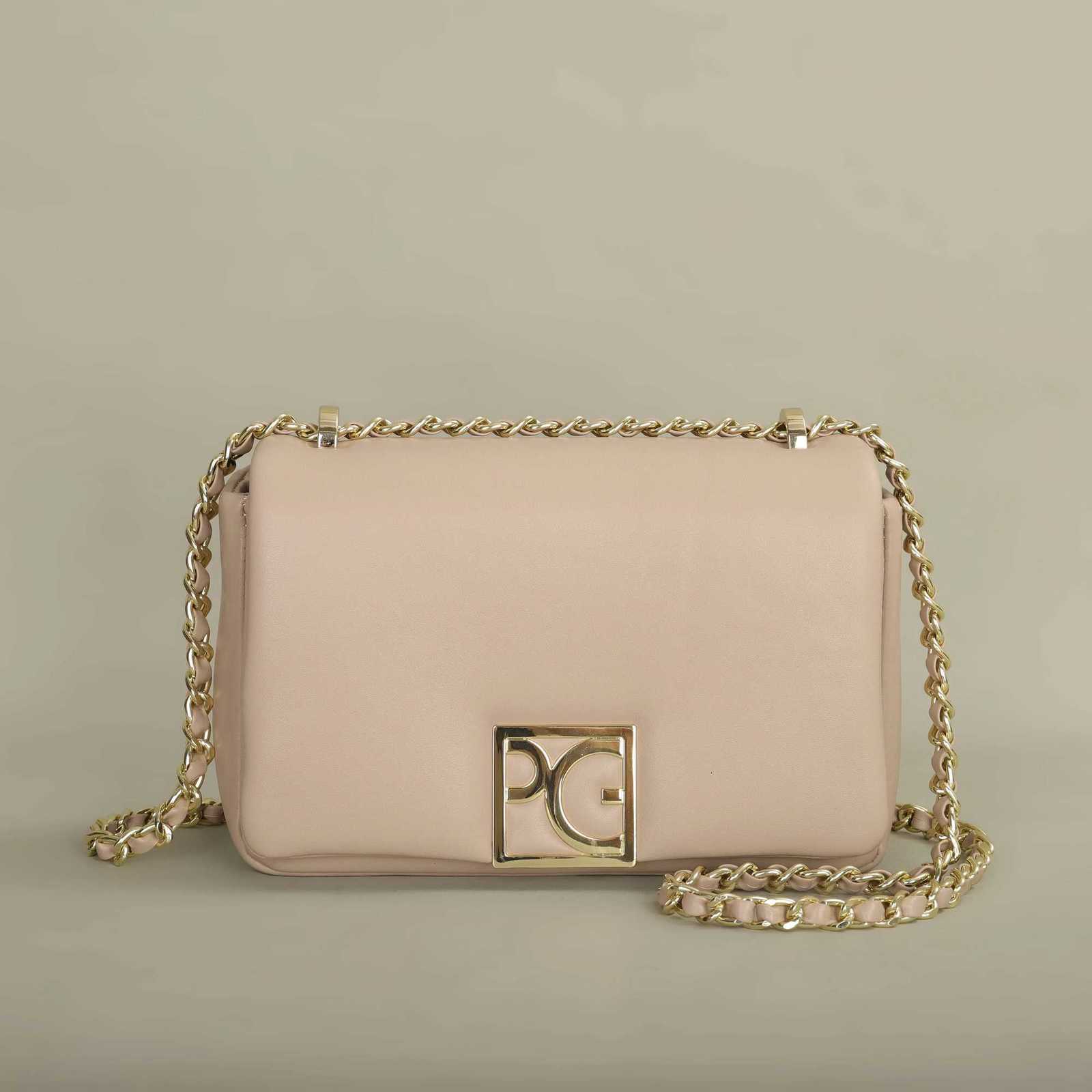 PG PATSY GARIS Luxury Brand Design Bright Ladies Crossbody Bag 2024 New Leather Refined Elegant Ladies Commuter Banquet Bag W251031