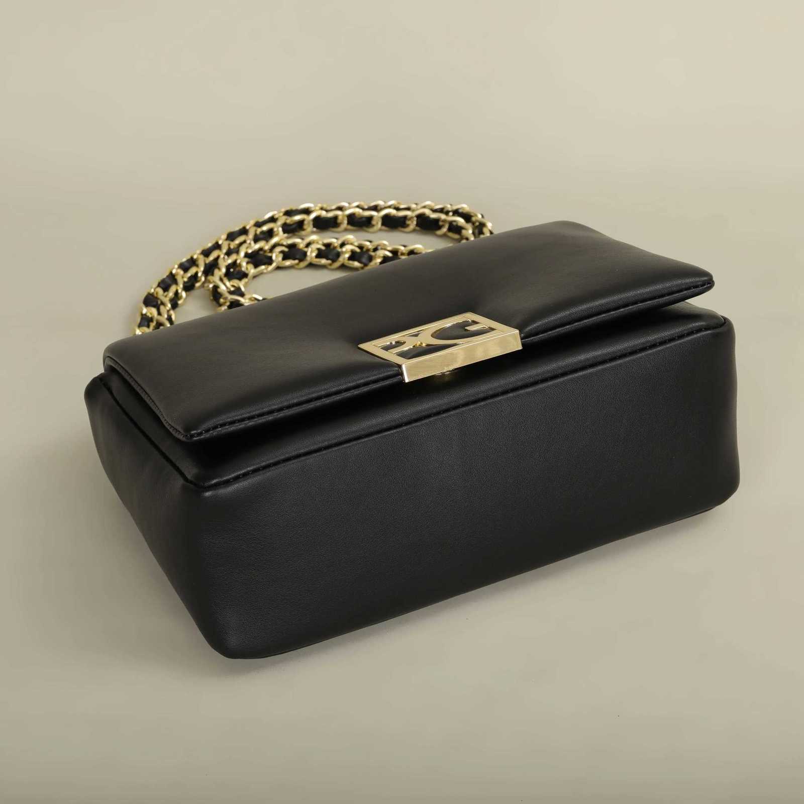 PG PATSY GARIS Luxury Brand Design Bright Ladies Crossbody Bag 2024 New Leather Refined Elegant Ladies Commuter Banquet Bag W251031