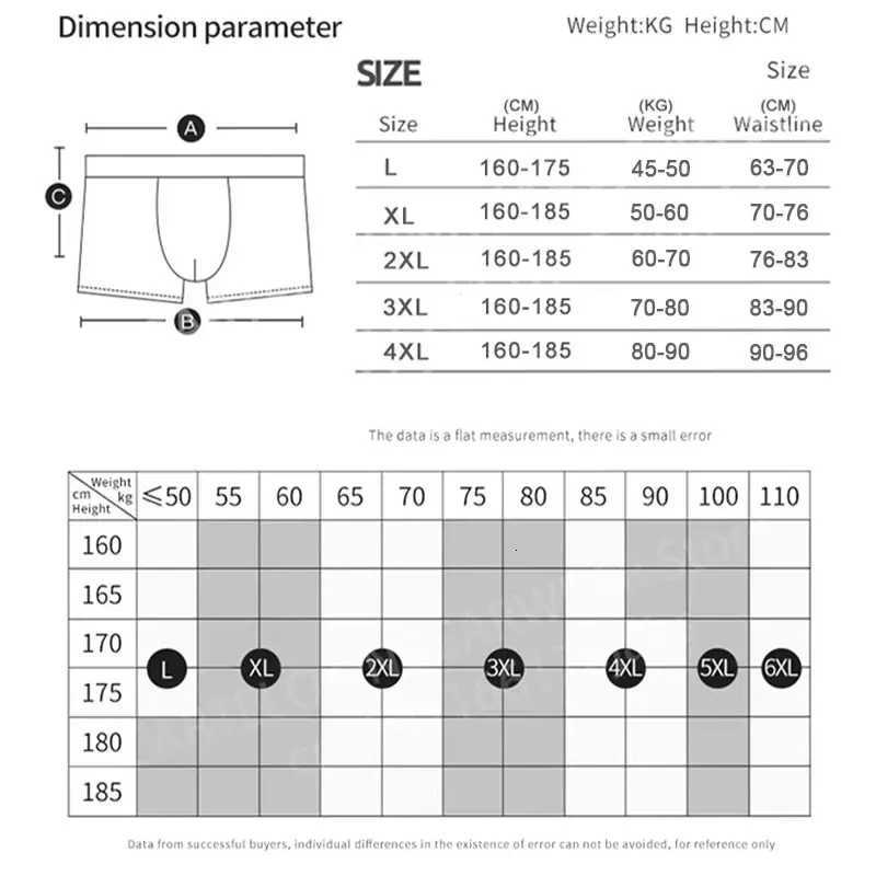 Sale 4pcsSet Boxer Shorts Mens Summer Ice Silk Underwear Cool Underpants Breathable Sexy Thin Panties U Convex Lingerie L6XLT251031