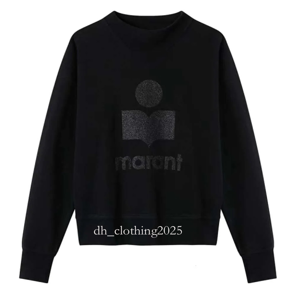 Isabel Marat Hoodie Early Spring Women New Product Designer Cotton Isabel Hooded Sweatshirt High Quty Letter Pattern Print Neck Loose Pullover Hoodie Sweater 8b8