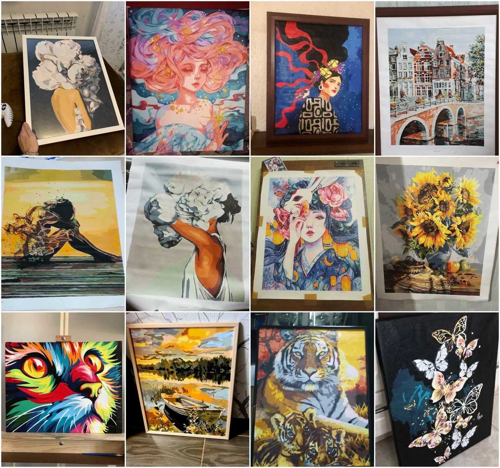 HUACAN Custom Photo Oil Painting By Numbers Couples Pets Picture Art Craft On Canvas Living Room Wall Decoration C251031