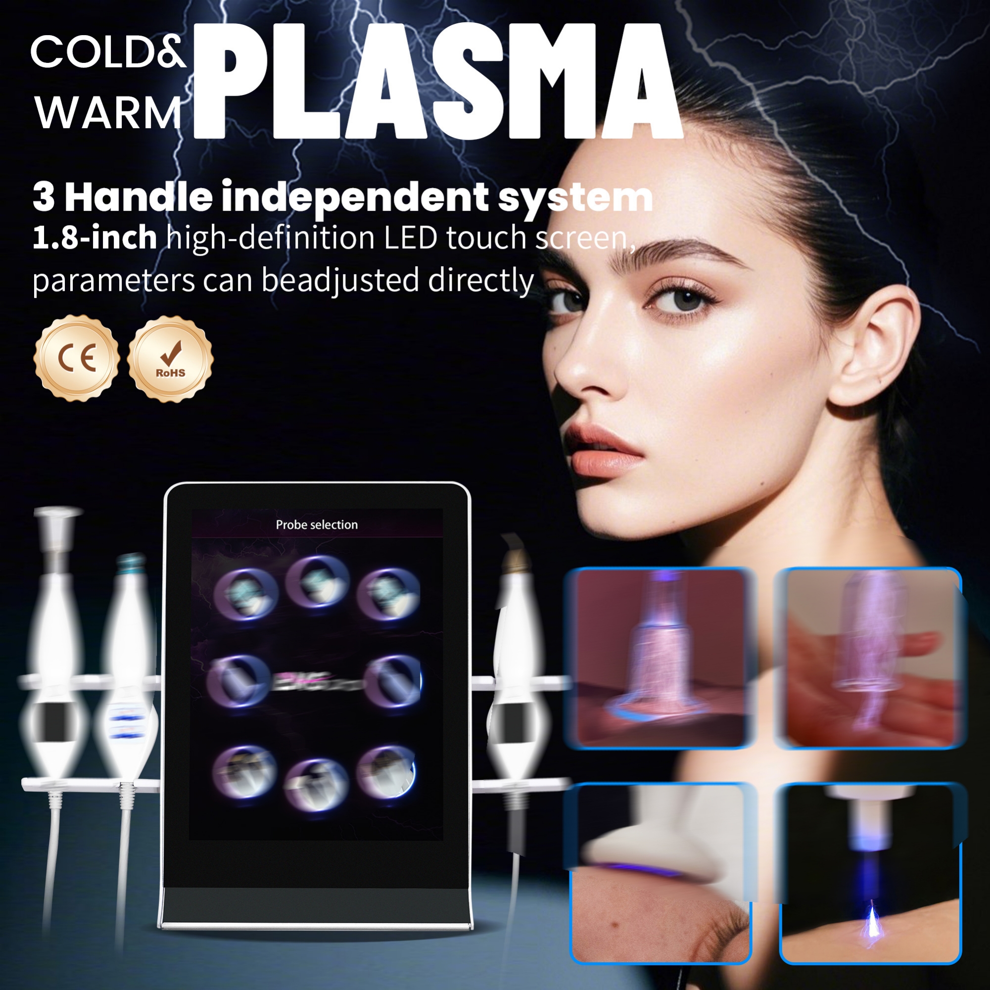 Advanced Plasma Skin Therapy Machine For Pigment Removal Wrinkle Smoothing Nail Inflammation Treatment And Skin Brightening With Fast Results NEW