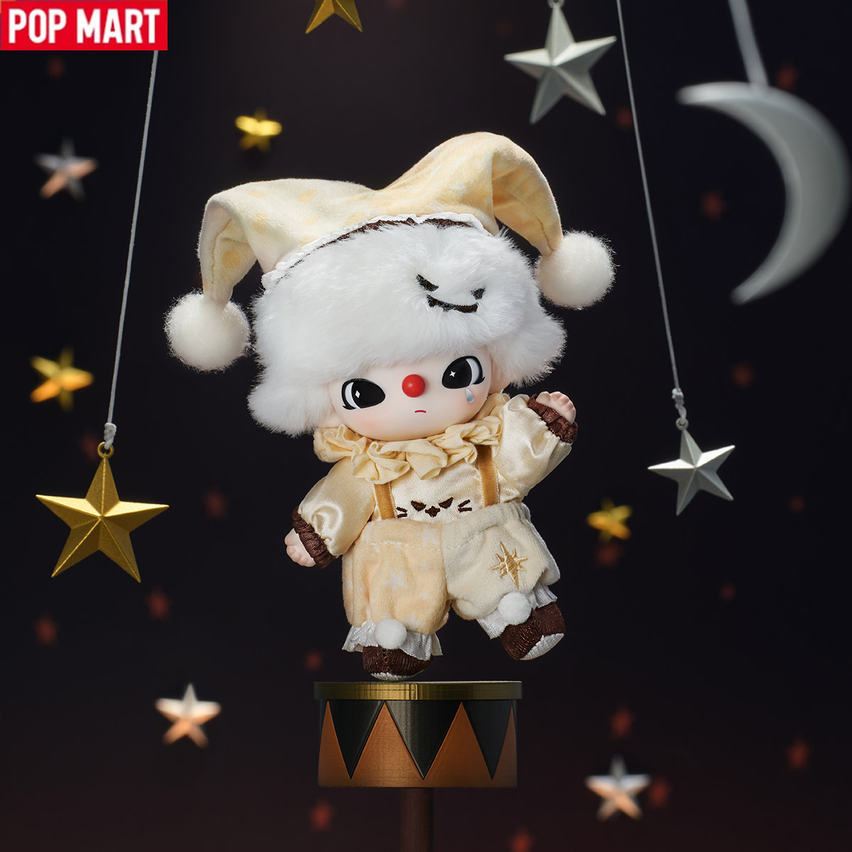 New WHY SO SERIOUS Series Vinyl Plush Pendant Blind Box Labubu Blind Box Halloween Special Edition pop mart Cute Plush Doll Fashion Pendant Toy Christ