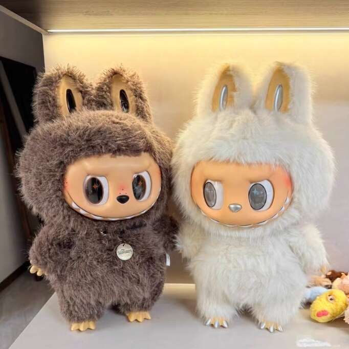 Popular Market The Monsters Large Labubu Angel In Clouds ZIMOMO I Found You Cute 58Cm Tall Plush Original Vinyl Collectible Toy Available