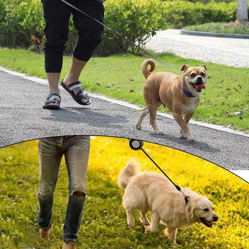 3M 5M Automatic Retractable Traction Rope Dog Leash Flexible Small Medium Dogs Pet Products Lead Dog Walking Running Leash Rope C251031