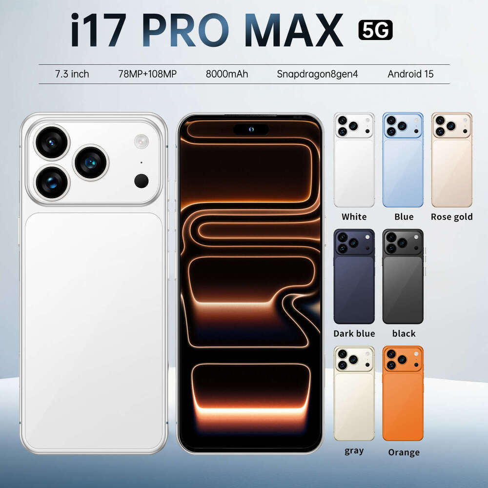 I17promax Mobile Phone TK Pass 16+1 Brand I17 New Model Smartphone