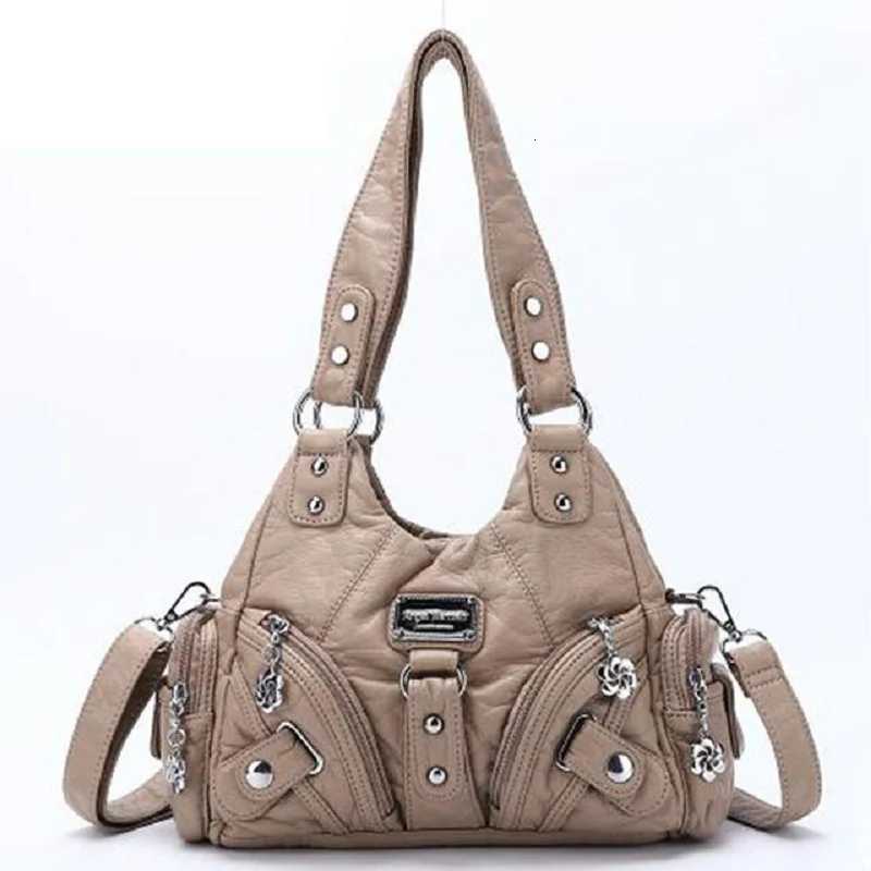 Women Handbags Soft Tote Bag Small Tophandle Fashion Satchel MultiPockets Crossbody Shoulder Bag Hobos Phone Pack W251031