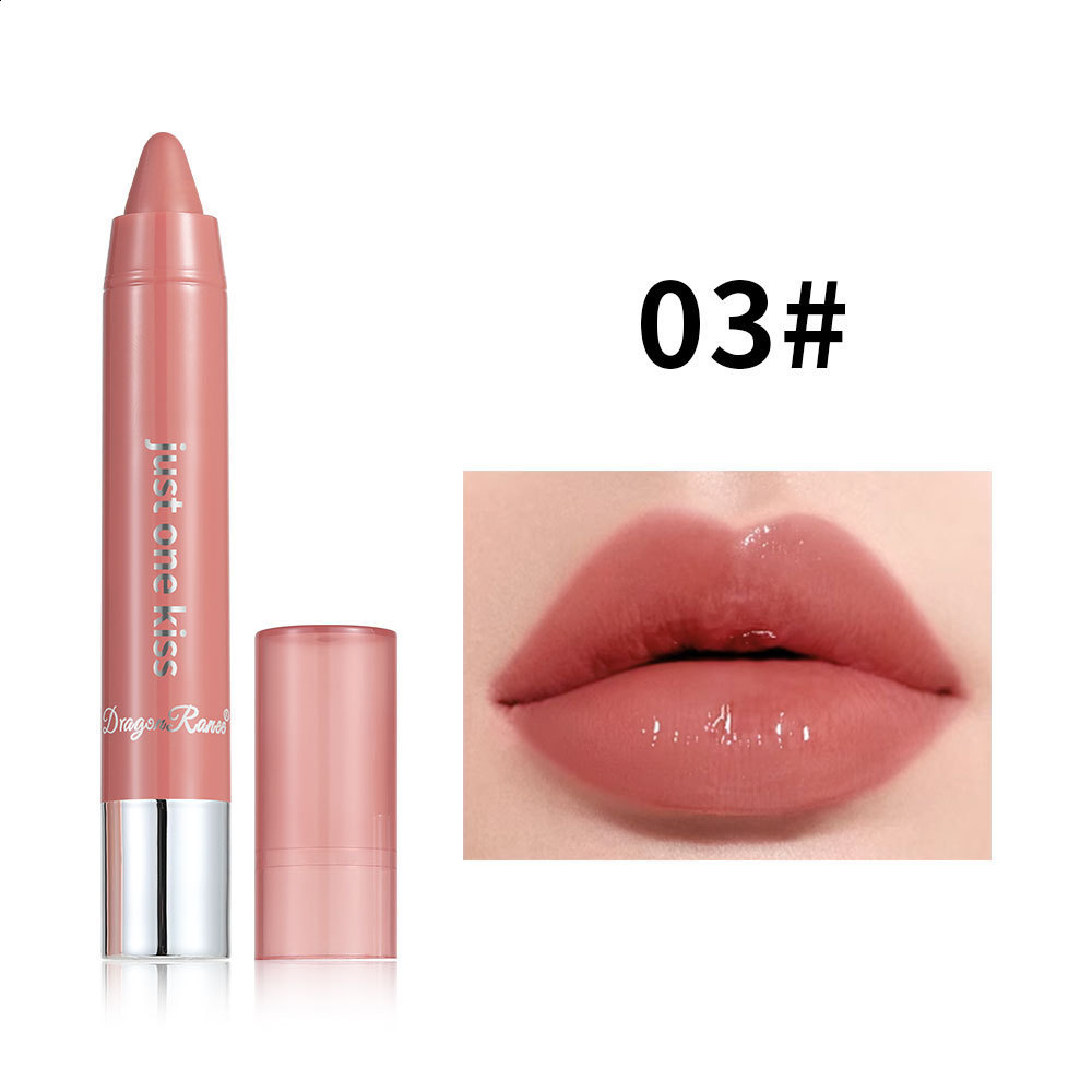 Moisturizing lipstick with crayons nudecolored bean paste lipstick lip liner lip gloss solid lip gloss 251022