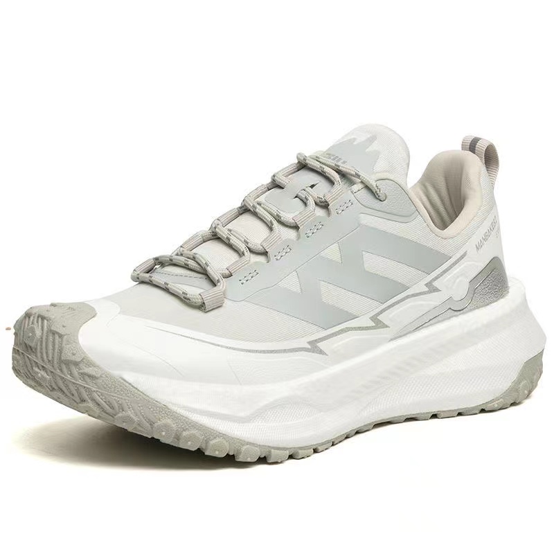 Men's trail running 2025 new autumn breathable sports shoes men's shockproof anti-skid mountaineering hiking leisure