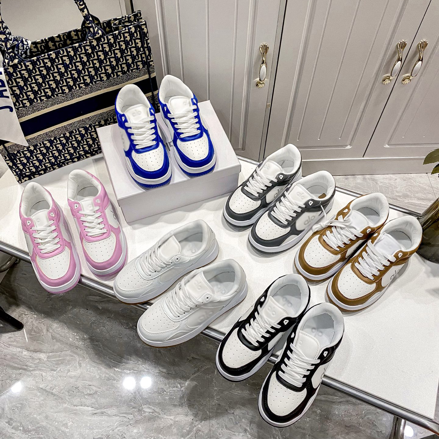 Designer shoes Vegan Casual Shoes Leopard print For Men Women Trainers platform White Core Black Collegiate Green Gum Outdoor Flat Sports Sneakers