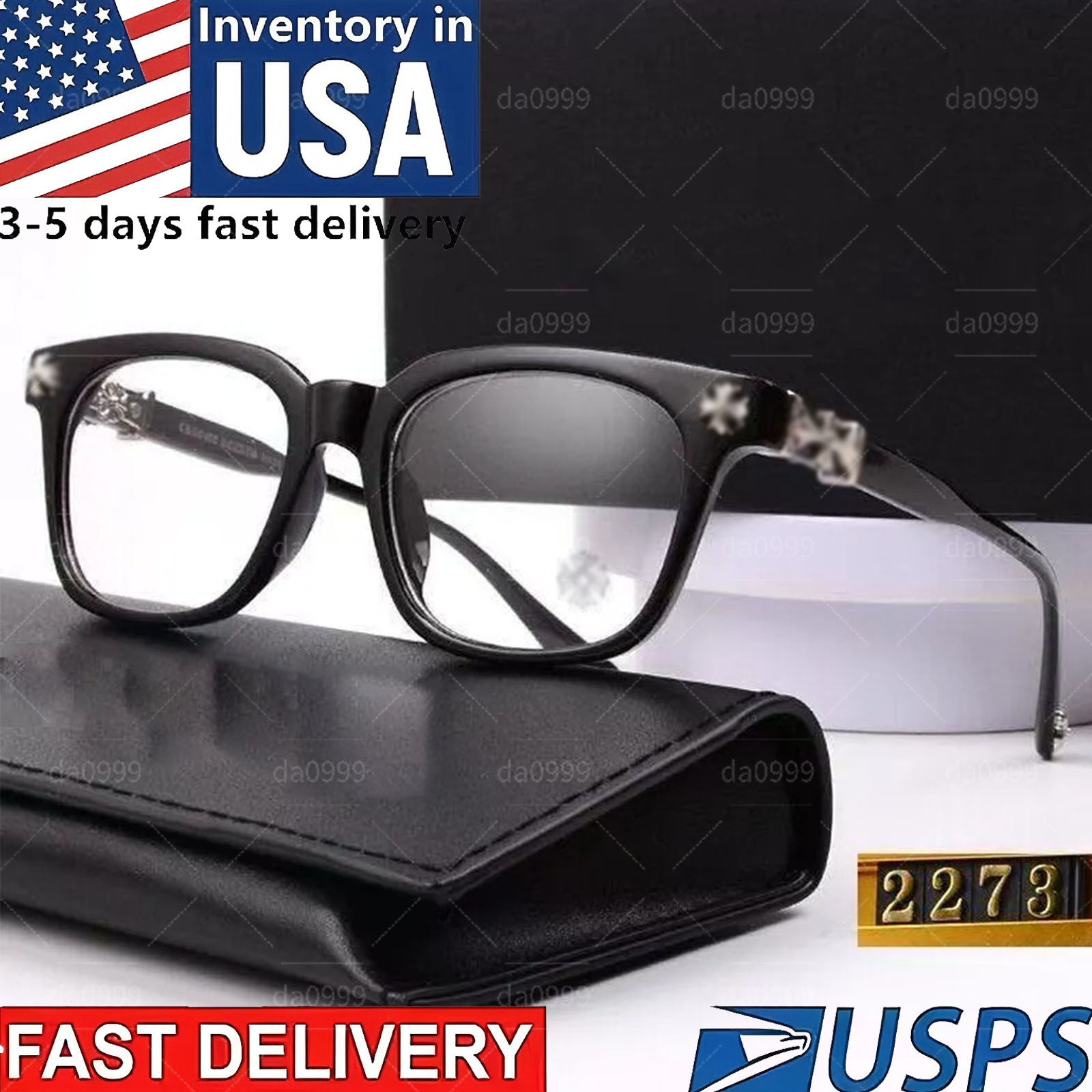 Chrome Sunglasses Cross Sunglasses For Women Glasses Frames Men New Fashion Plate Eyeglass Luxury Designer Glasses Sunglasses 2273