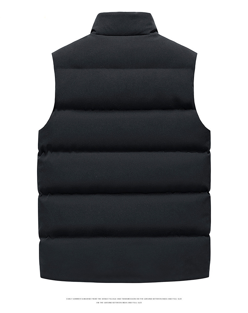 Hot Sale Designer Jackets Men's Puffer Jacket down Jacket man Coat Winter Warm Cotton Coat Men plus size Asia style vest Coats overcoat black