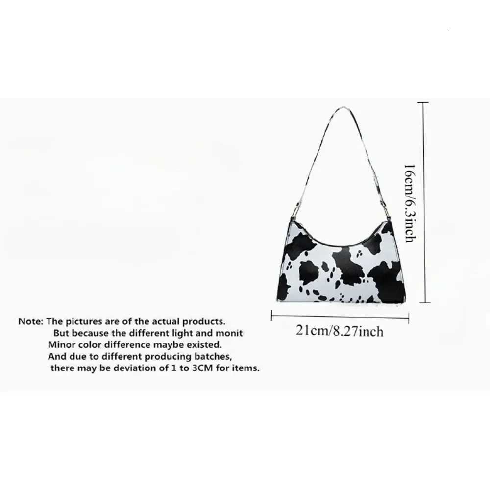 Summer New Shoulder Bags for Women High Quality Zebra Underarm Handbags PU Leather Leopard Armpit Purse Bag W251031