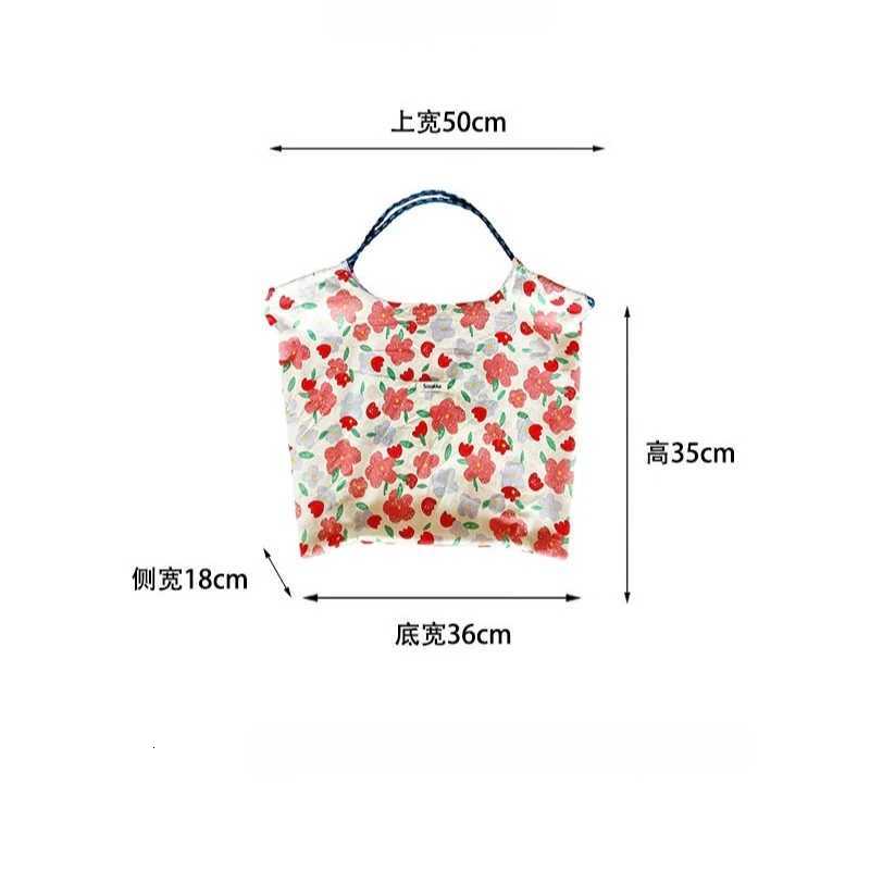 Canvas Shoulder Womens Tote Bag Fashion Flower Casual Large Capacity Handbags for Women Travel Solid Shopper Bag W251031