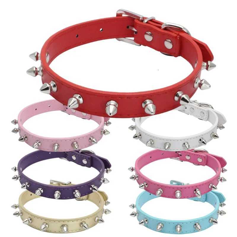 Rivet Dog Collar Super Cool Antibite Pet Collar Adjustable Size C251031