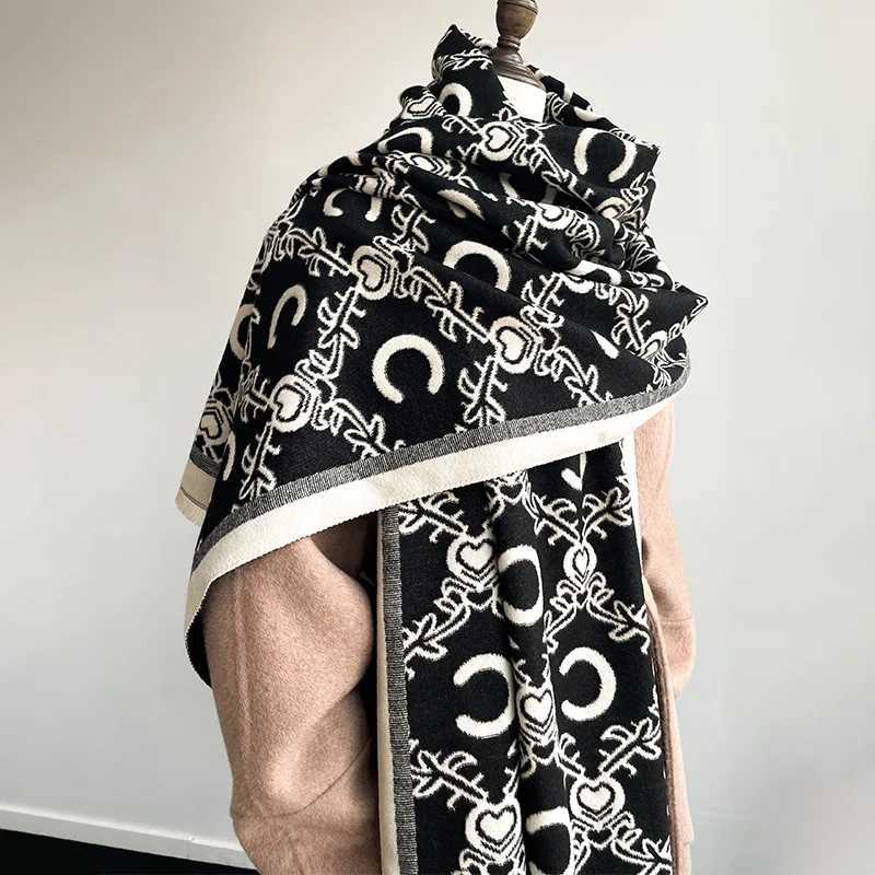 2024 Luxury Cashmere Scarf Women Winter Shawl Warm Neckerchief Paisley Print Thick Blanket Poncho Bufanda Echarpe Bandana Lady C251031