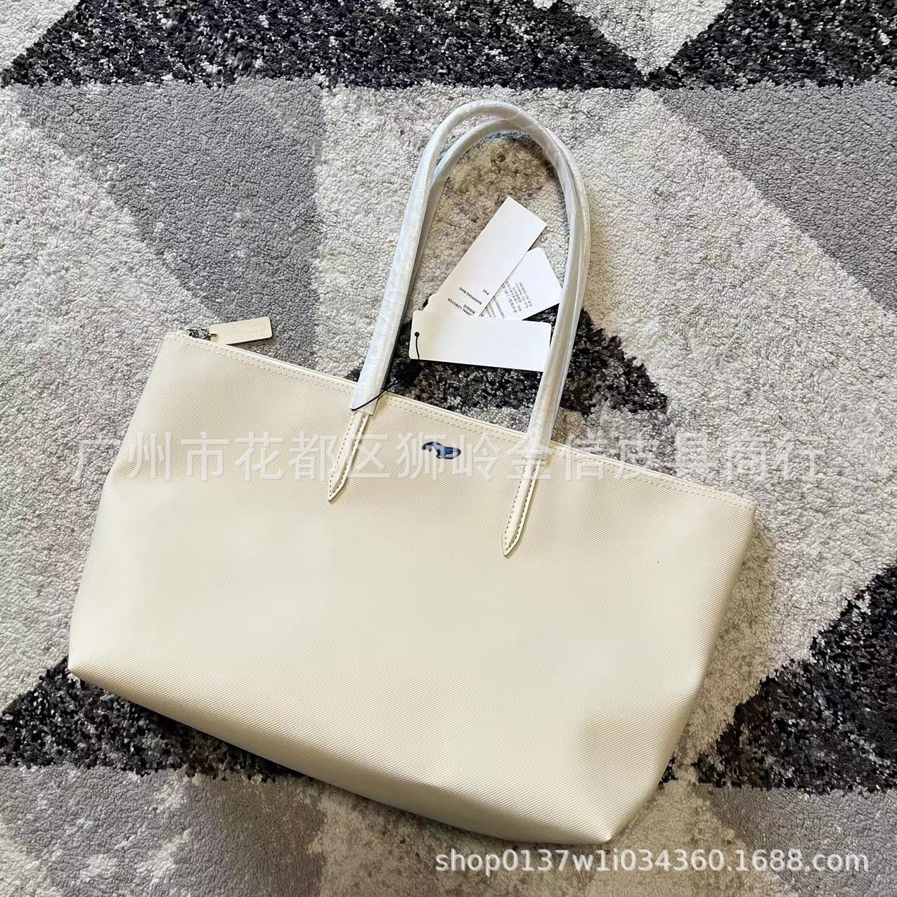 Large Horizontal L French New Crocodile Women's Bag Shopping Bag Large Luxury Bag Designer Bag Capacity Shoulder Bag Handheld Dumpling Bag Tote B