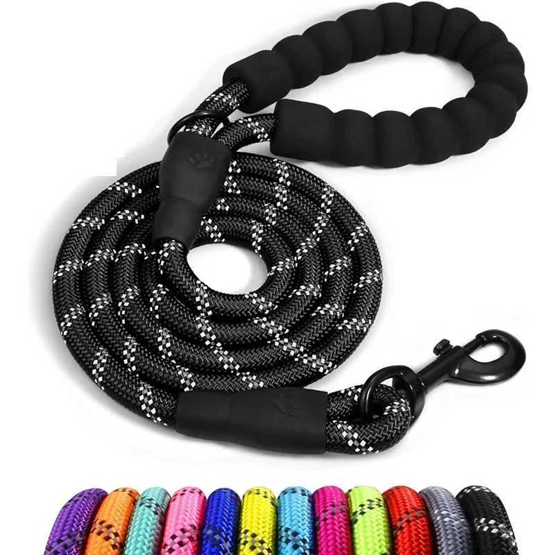 Double Strap for Dogs Lead Retractable Dog Leash for Big Strong Dog Pet Reflective Leash for Small Medium Dog Leash C251031