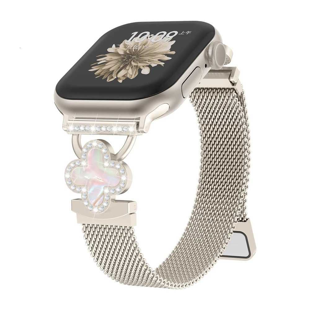 Diamond Strap for watch band 42mm 44mm 46mm 45mm 49mm 40 41 metal milanese correa bracelet series 10 9 8 7 6 5 4 SE tra Y251031