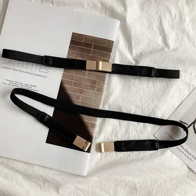 1pcs Womens Elastic Adjustable Buckleless Belt for Coat Suit Dress Simple and Stylish Waist Accessory Suitable for Daily WearW251030