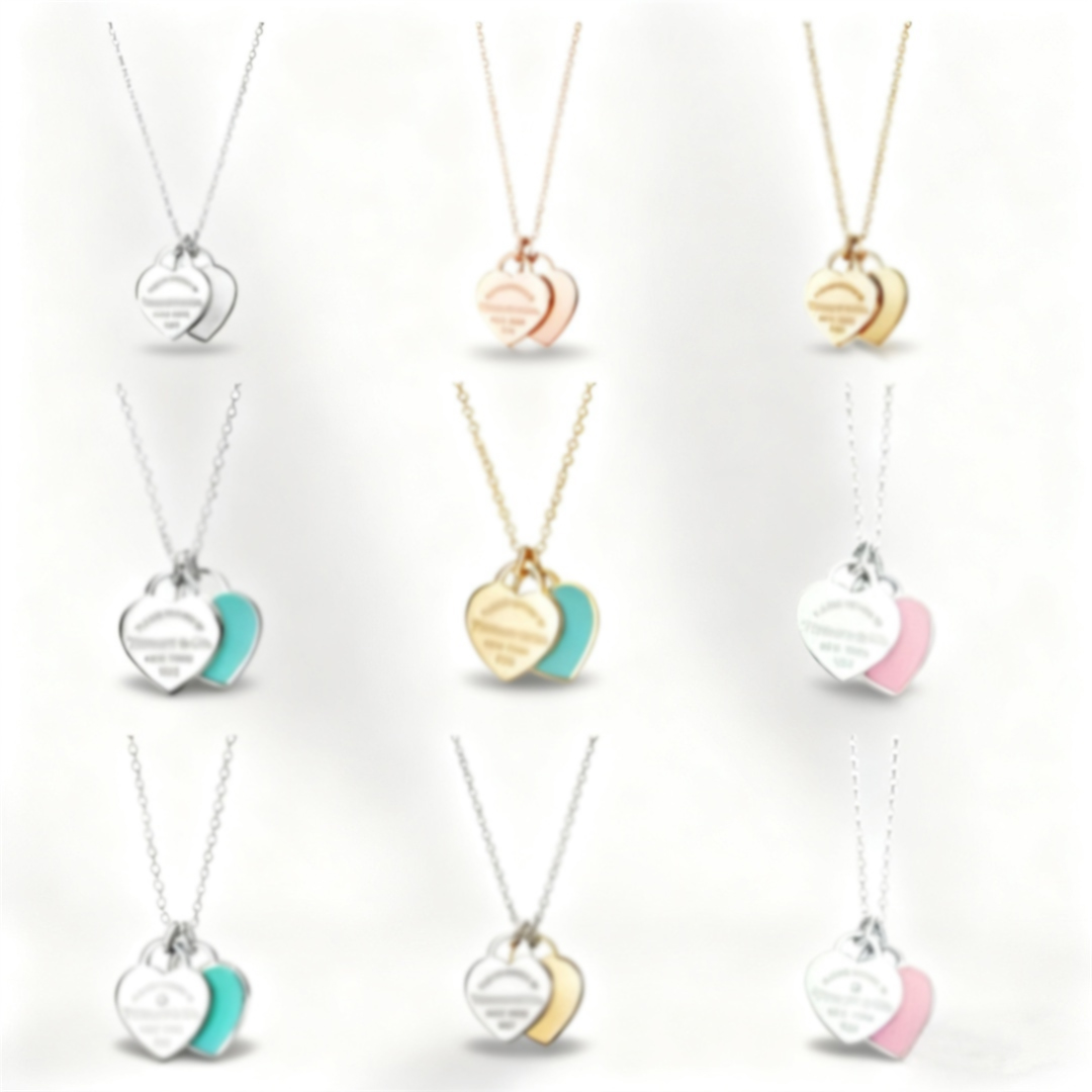 Necklace Necklace Luxury Designer Jewelry Women Diamonds Love Metal Chain Letter Pendant Charm Necklaces Wedding Valentines Day Gift Nice 49C