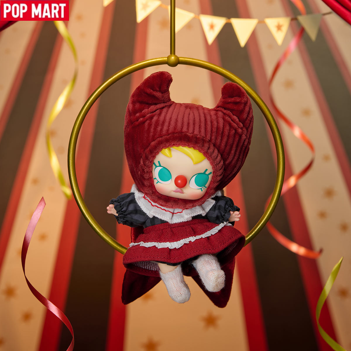 New WHY SO SERIOUS Series Vinyl Plush Pendant Blind Box Labubu Blind Box Halloween Special Edition pop mart Cute Plush Doll Fashion Pendant Toy Christ