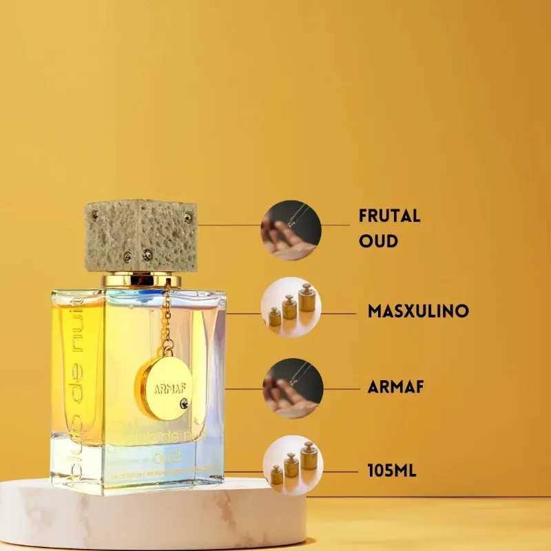 Armaf Club de Nuit Oud Eau de Parfum 105ml Arab Perfumes Noble Luxury Dubai Lasting Amber Wood Pheromone Perfume Makeup J251113